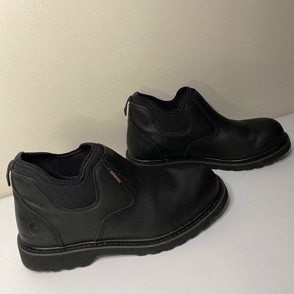 CARHARTT slip on waterproof shoe boot sz 9.5 style CMS4191 Oxford Romeo - Picture 1 of 10